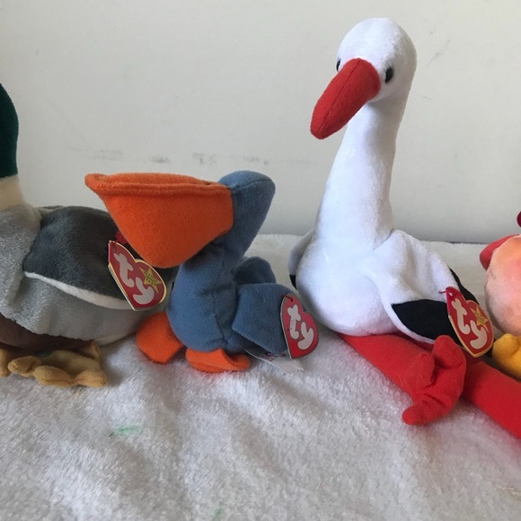 Rare 1993-98 Ty Beanie Bird Bundle - Picture 8 of 8